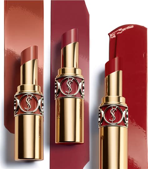 ysl rouge volupte shine 61 nu impulsif|YSL rouge volupté shine lipstick.